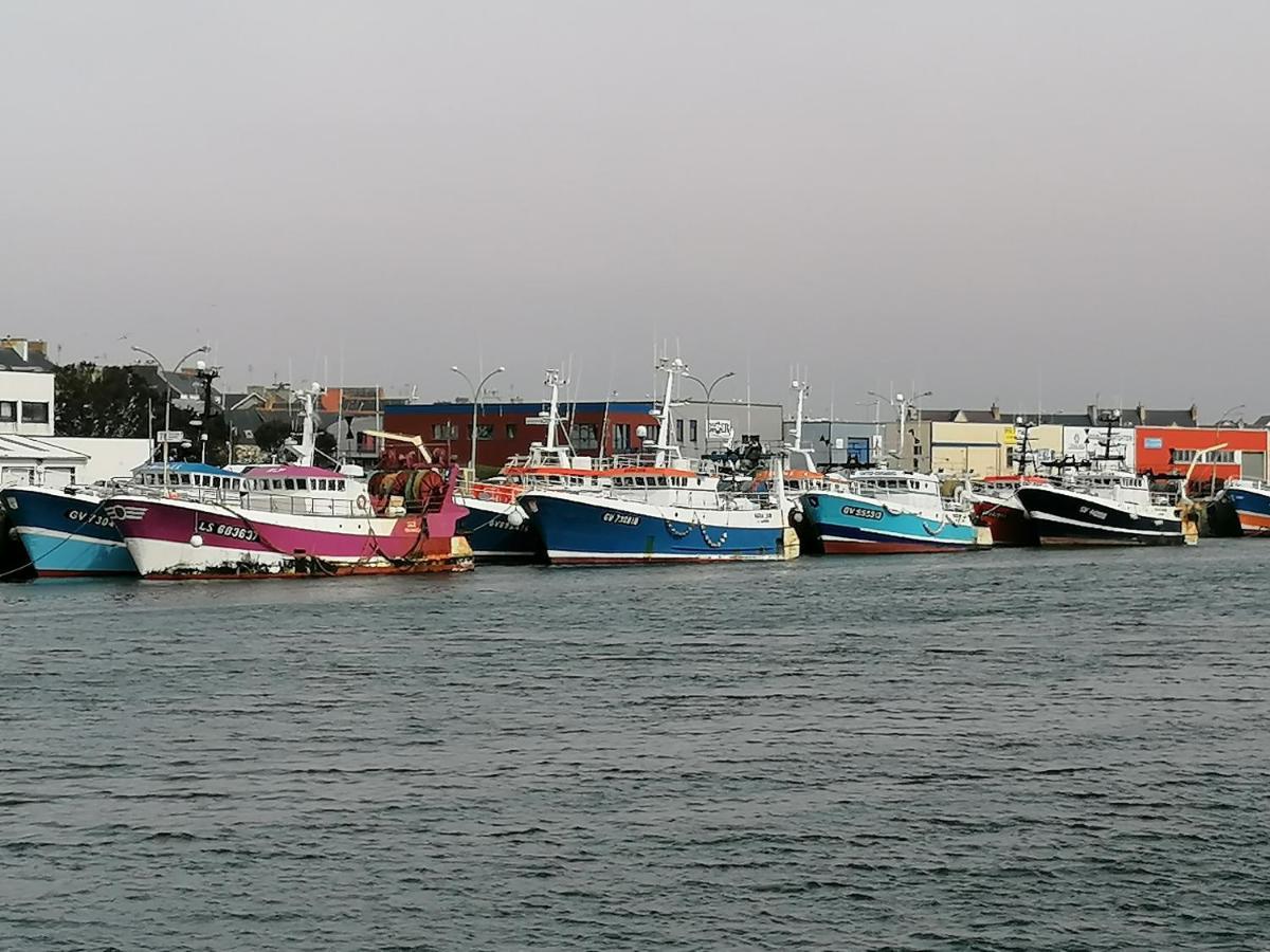 La Rose Des Mers Tréffiagat Εξωτερικό φωτογραφία